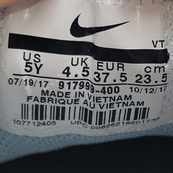 Juniors Nike Air Max 97 UL 17 (GS) - 917999 400 - Ocean Bliss White Size 5Y - Picture 8 of 9